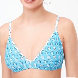 NWT JCrew Factory Blue Block Print Bikini - XL